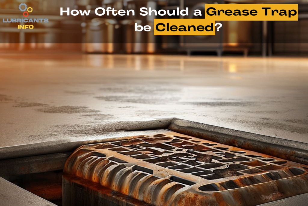 How Often Should a Grease Trap be Cleaned? Let’s Find Out! Lubricants Info
